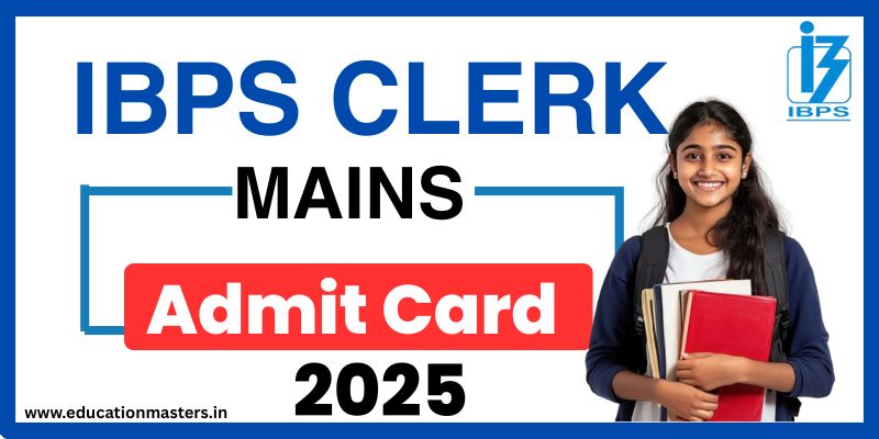 ibps clerk admit card